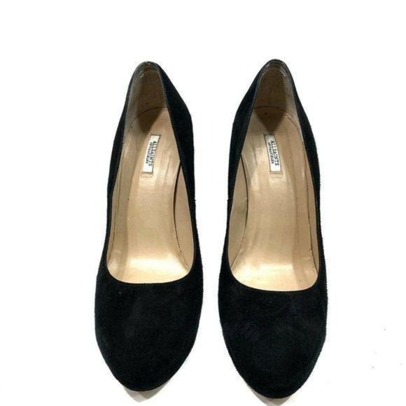 AllSaints Cigarette Concealed Suede Heels Pumps - Picture 7 of 10